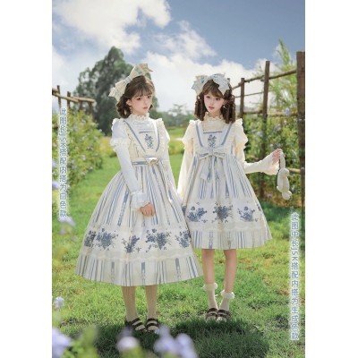 With Puji Letters and Poems-Iris Mid Length JSK Long JSK and Sets(Pre-Order/Full Payment Without Shipping)